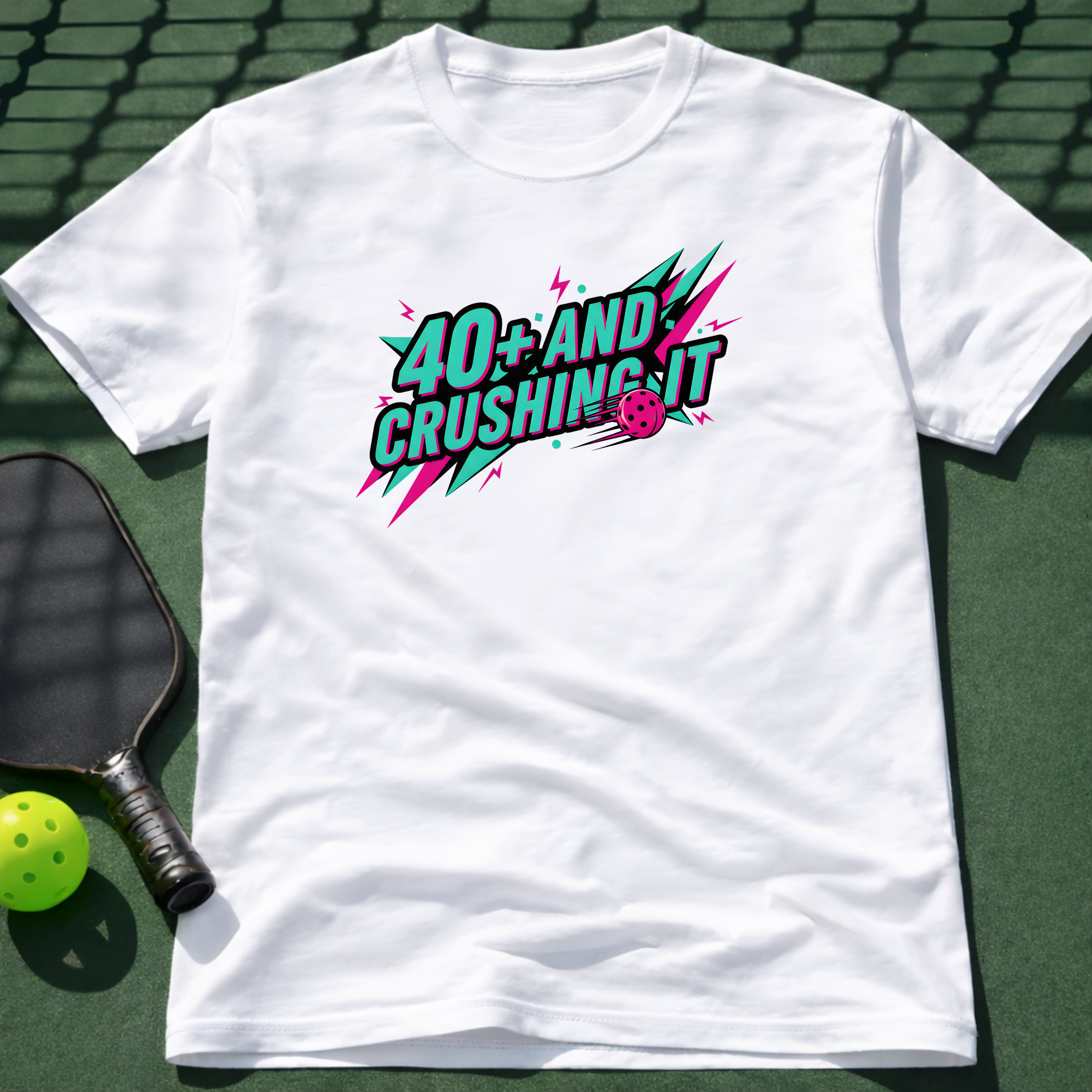 40+ And Crushing It T-Shirt