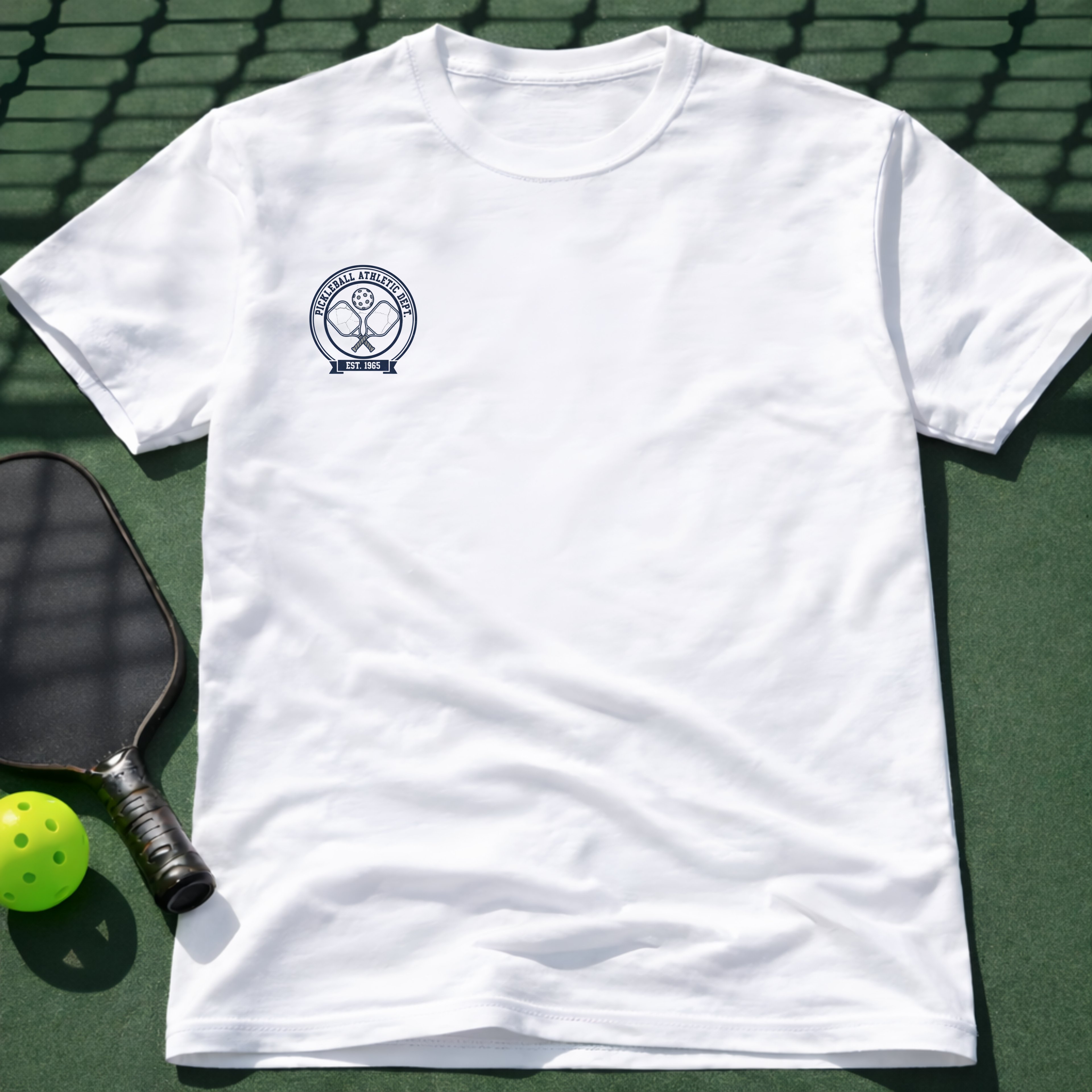 Pickleball Athletic Dept. T-Shirt (Chest Print)