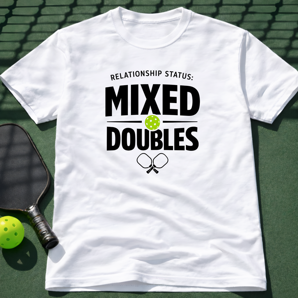 Relationship Status: Mixed Doubles T-Shirt