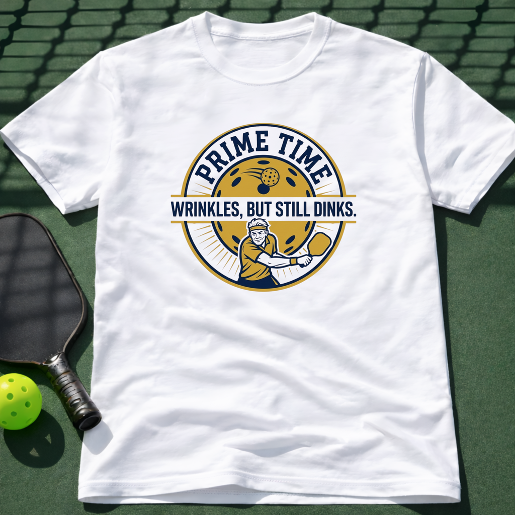 PRIMETIME. Wrinkles, But Still Dinks. T Shirt