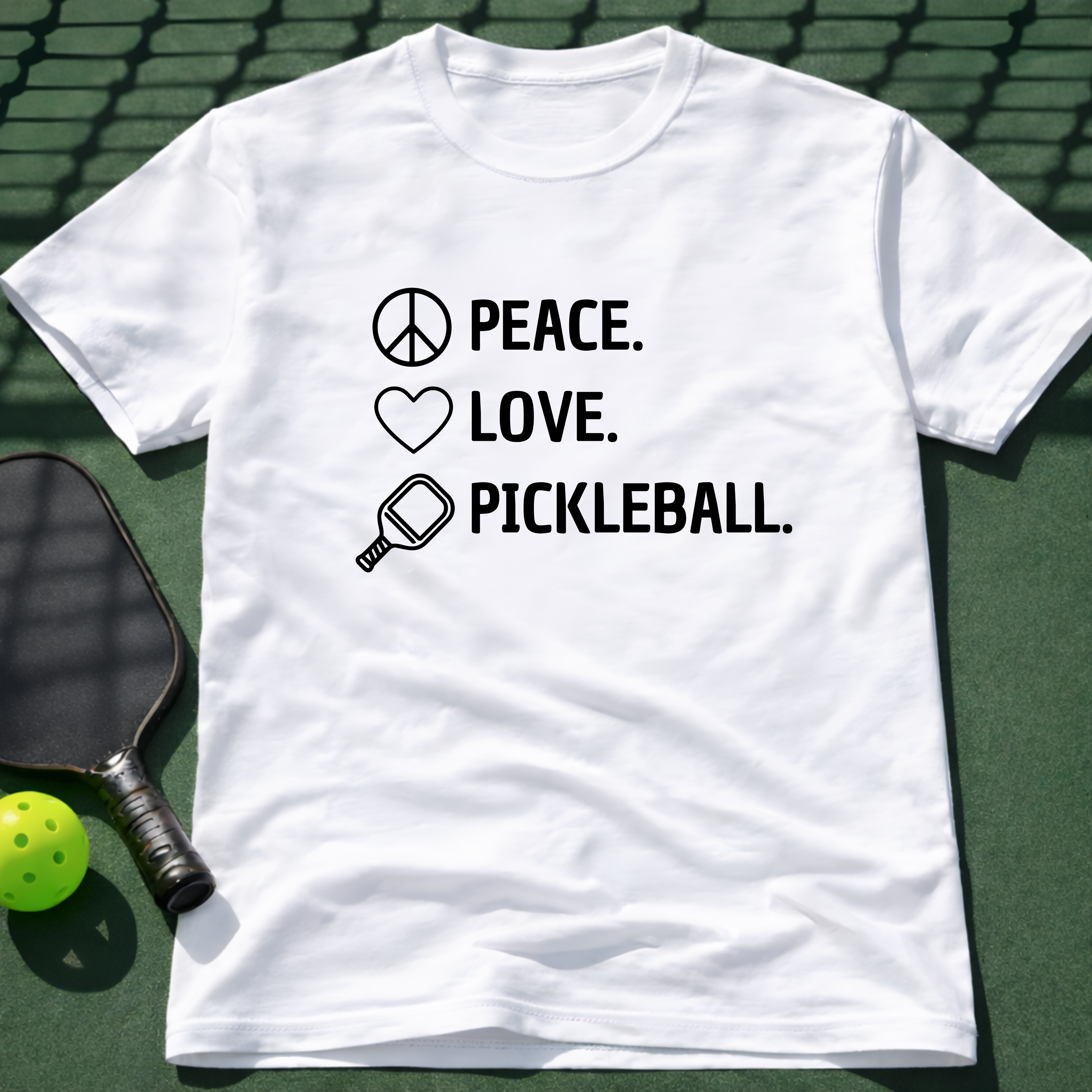 Peace. Love. Pickleball. T-Shirt