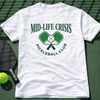 Mid-Life Crisis Pickleball Club T-Shirt