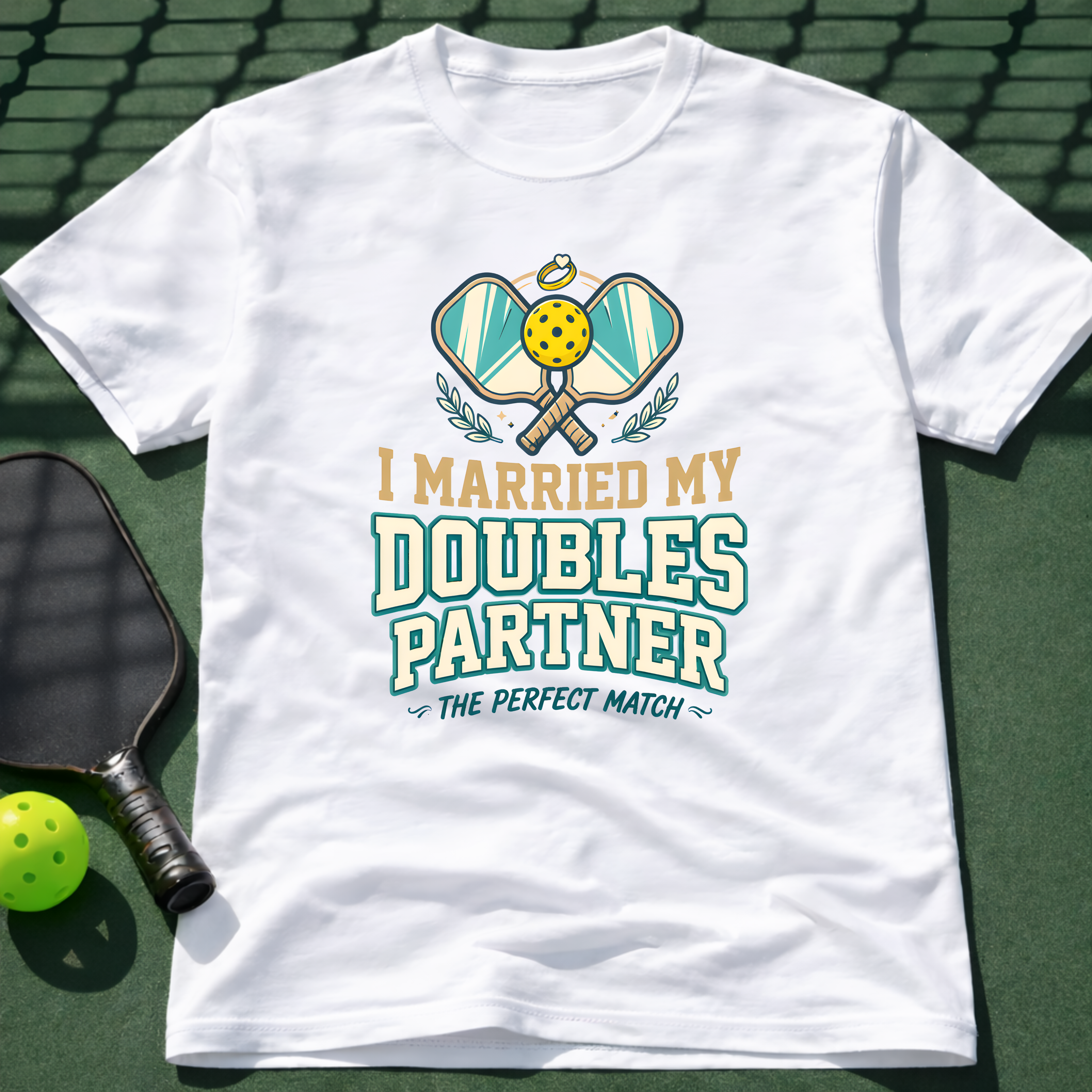 I Married My Doubles Partner T-Shirt