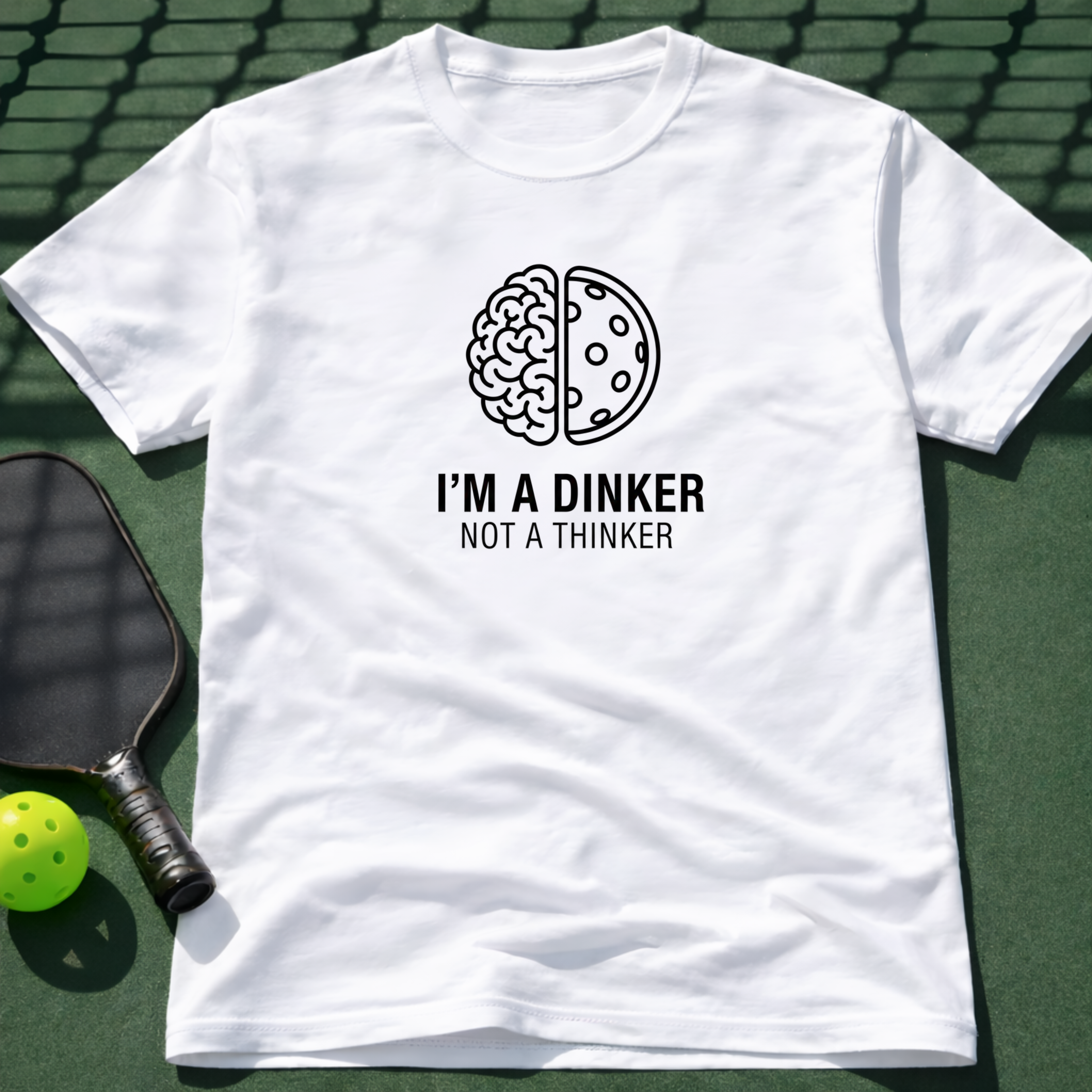 I'm A Dinker Not A Thinker T-Shirt