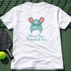 Messy Bun, Pickleball Fun. T-Shirt