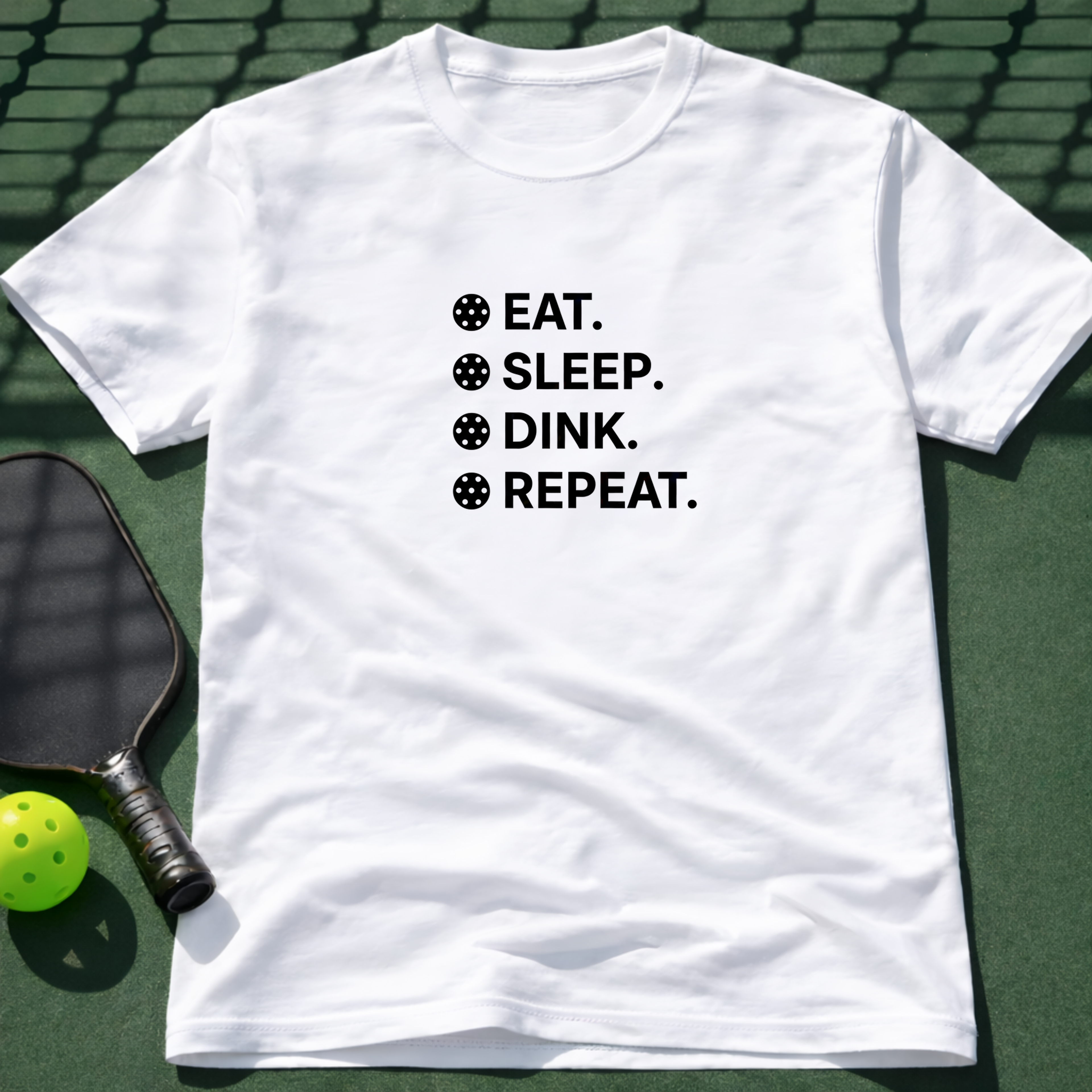Eat. Sleep. Dink. Repeat. T-Shirt