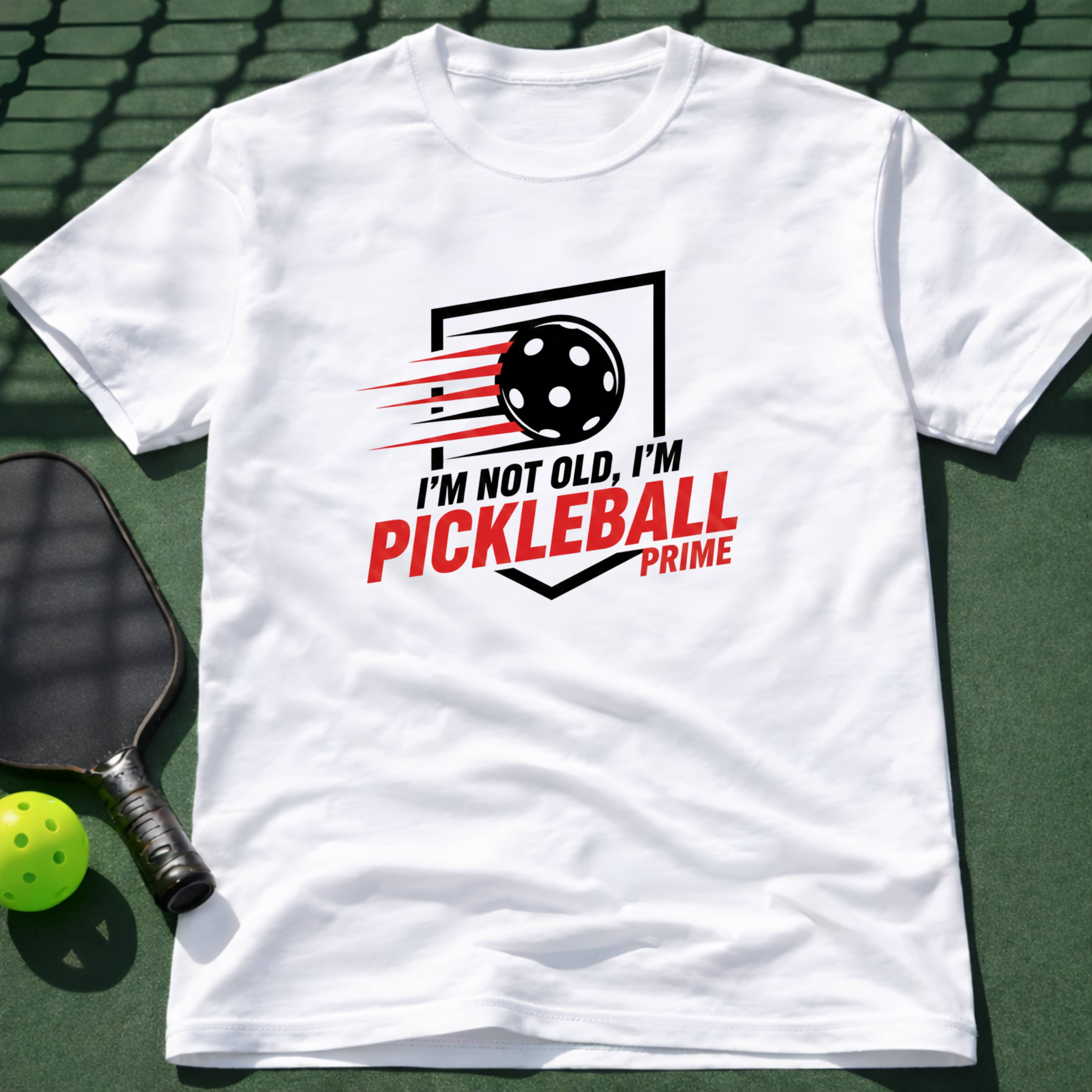Not Old. Pickleball Prime. T-Shirt